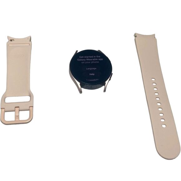 Samsung Galaxy Watch4 40mm BT Smartwatch ECG GPS WiFi Wear OS SM-R860 Black US - Picture 8 of 9